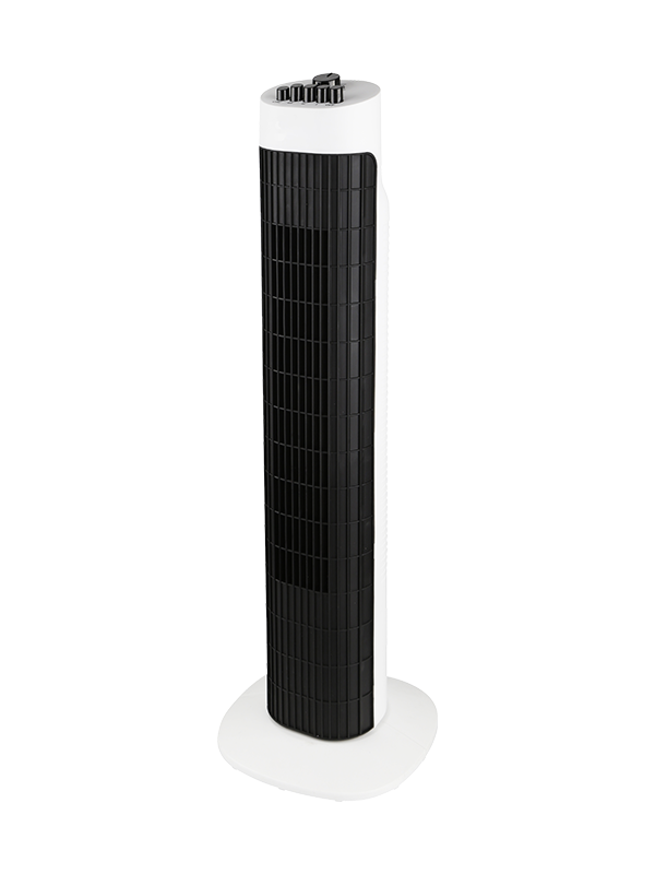 TF803T 45W Turm-Heizlüfter mit drei Geschwindigkeiten, LED-Anzeige und abnehmbarem Sockel
