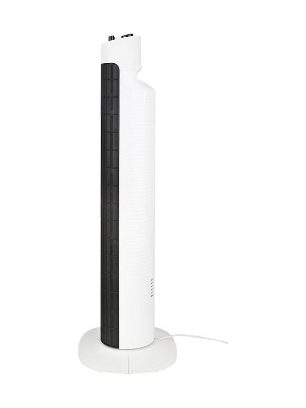 TF803T 45W Turm-Heizlüfter mit drei Geschwindigkeiten, LED-Anzeige und abnehmbarem Sockel