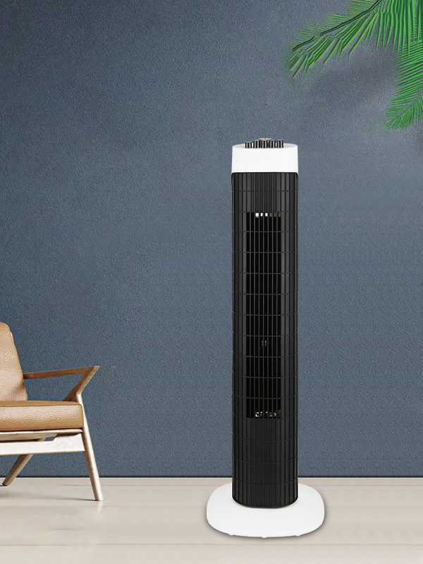 TF803T 45W Turm-Heizlüfter mit drei Geschwindigkeiten, LED-Anzeige und abnehmbarem Sockel