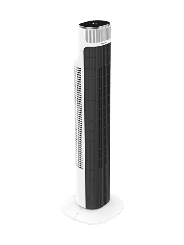 TF805B 45W elektrischer Luftzirkulationsventilator, Turmheizgerät mit Fernbedienung für zu Hause